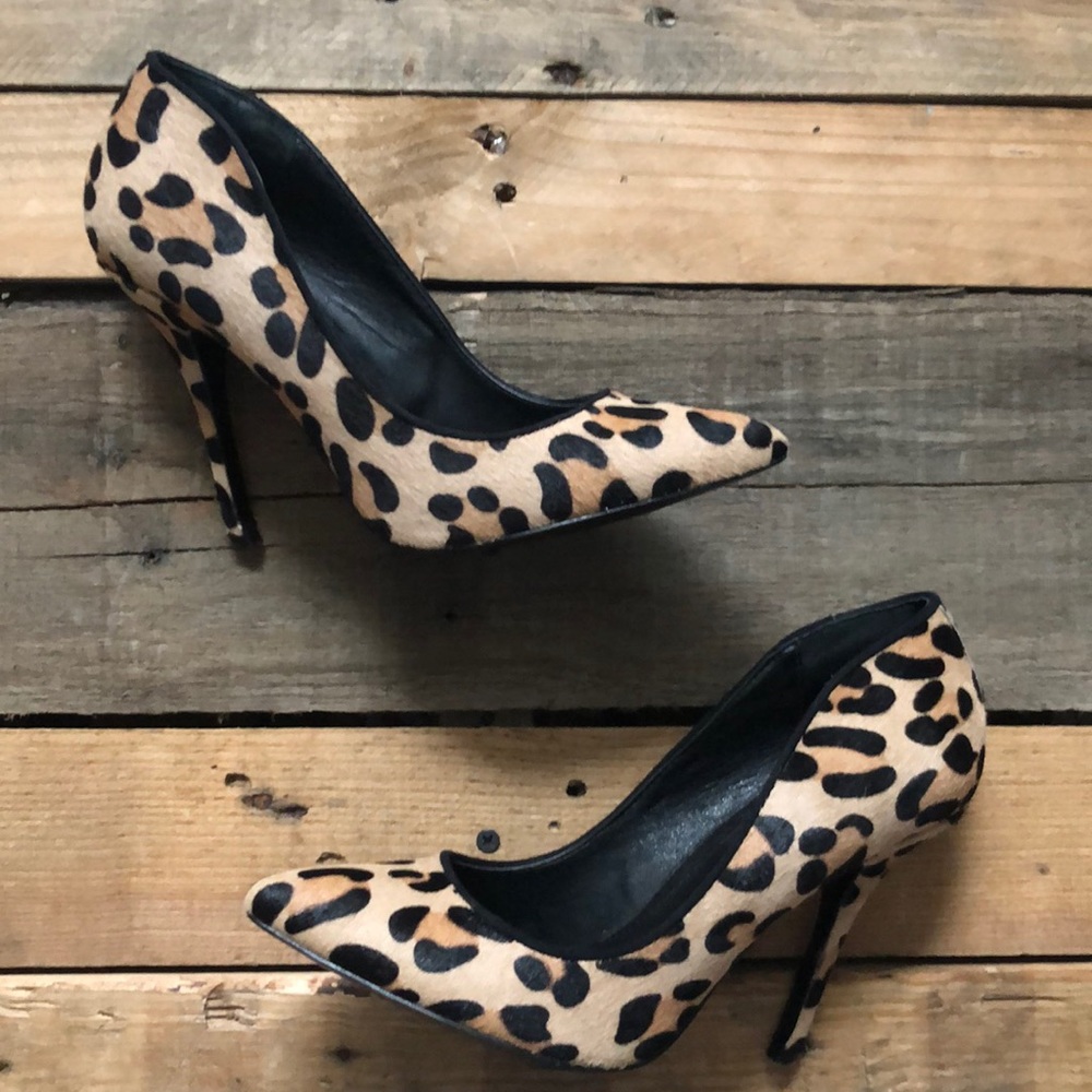 Steve Madden 8.5 Leopard Heels